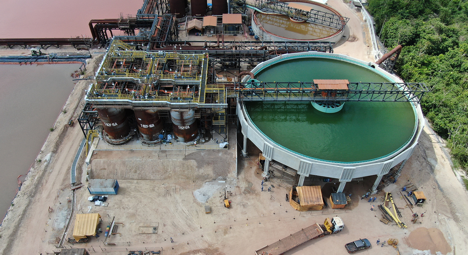 Water treatment facility at Alunorte