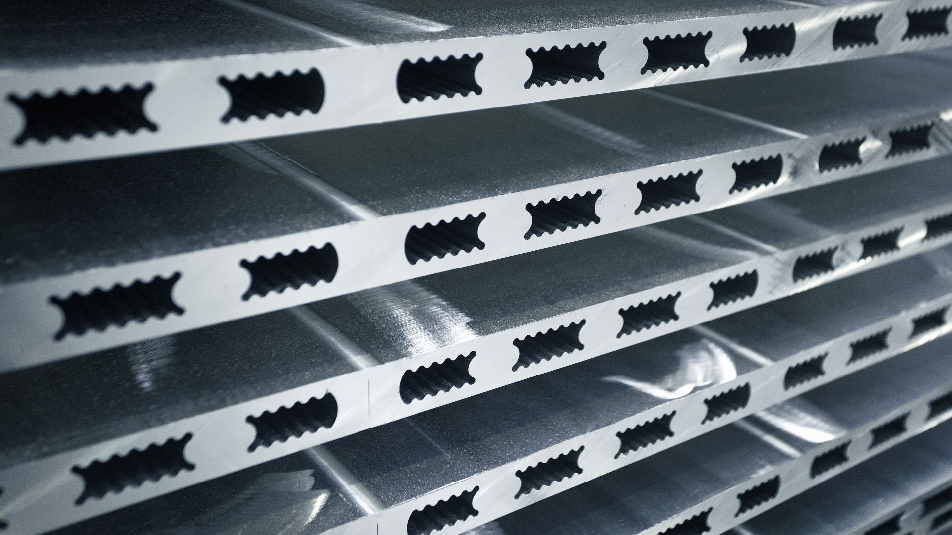 a close-up of a black and white design