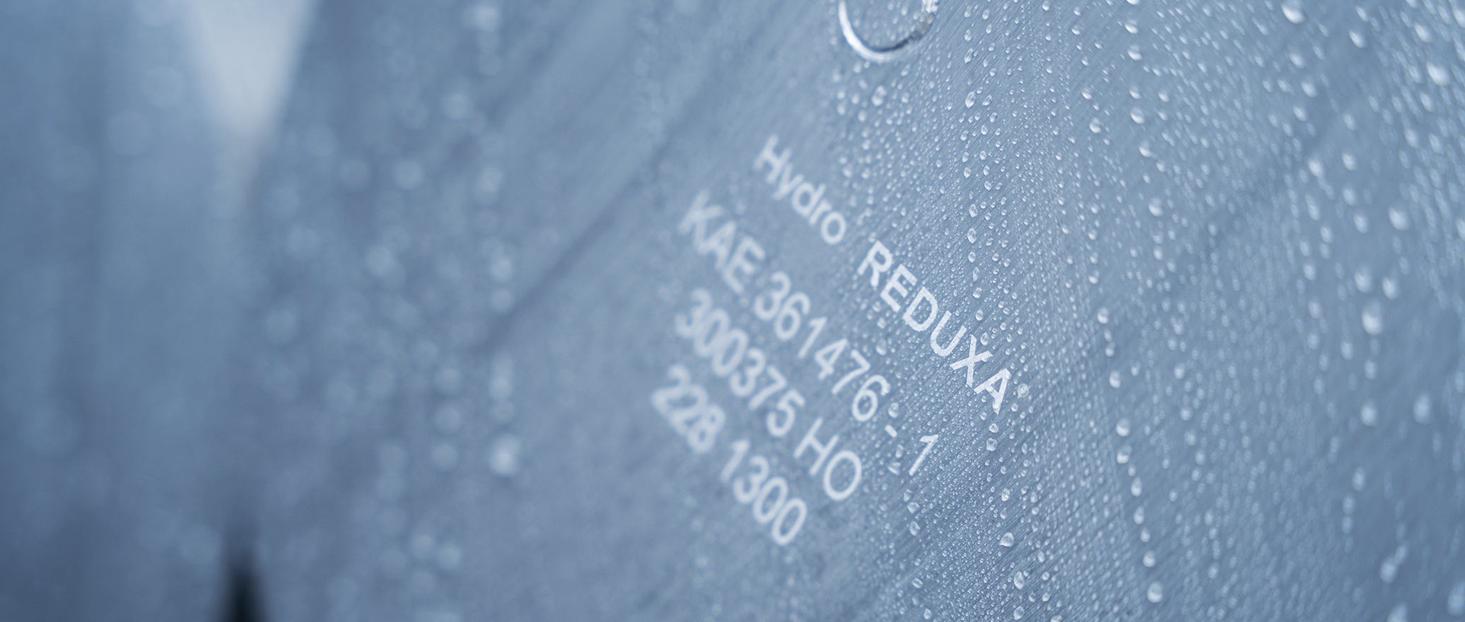 a close up of a blue surface