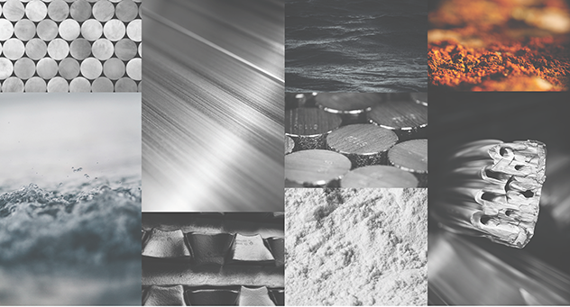 aluminium in the shape of bars, ingots, extruded profiles, rolled sheets, alumina and bauxite