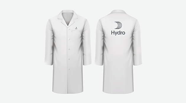 a pair of white t-shirts