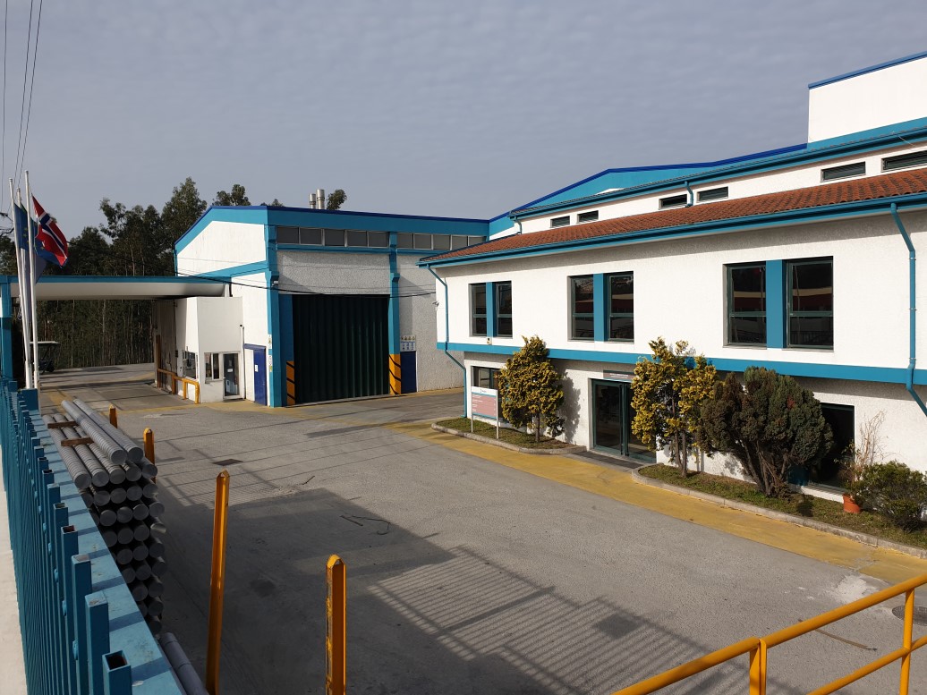 a street with buildings on the side