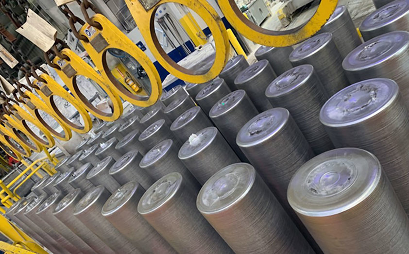 The first batch of certified Hydro CIRCAL produced at Hydro's Commerce plant in Texas, US. The first batch of certified Hydro CIRCAL produced at Hydro's Commerce plant in Texas, US.