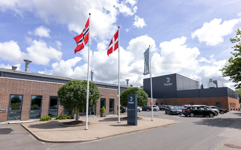 The Tønder plant has two extrusion presses and serves automotive and industrial customers The Tønder plant has two extrusion presses and serves automotive and industrial customers