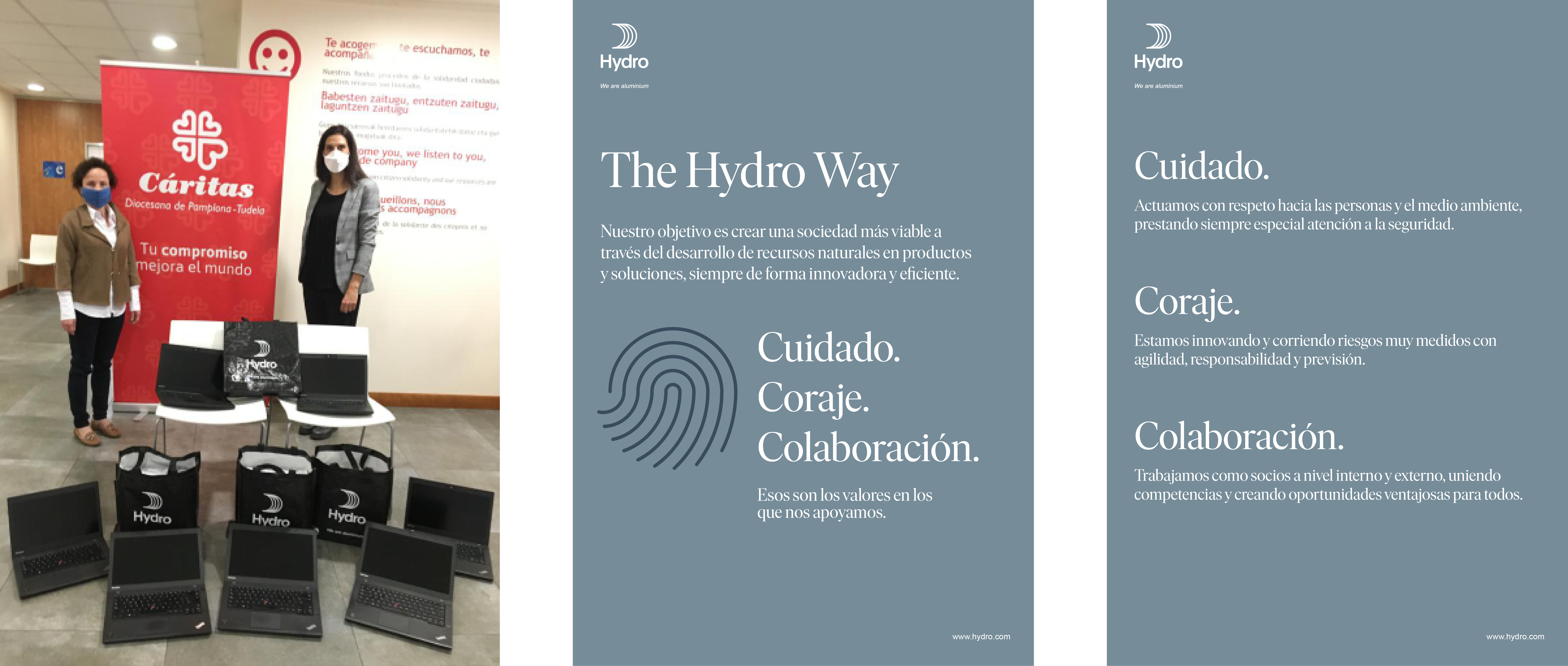 Donación Hydro-Cáritas