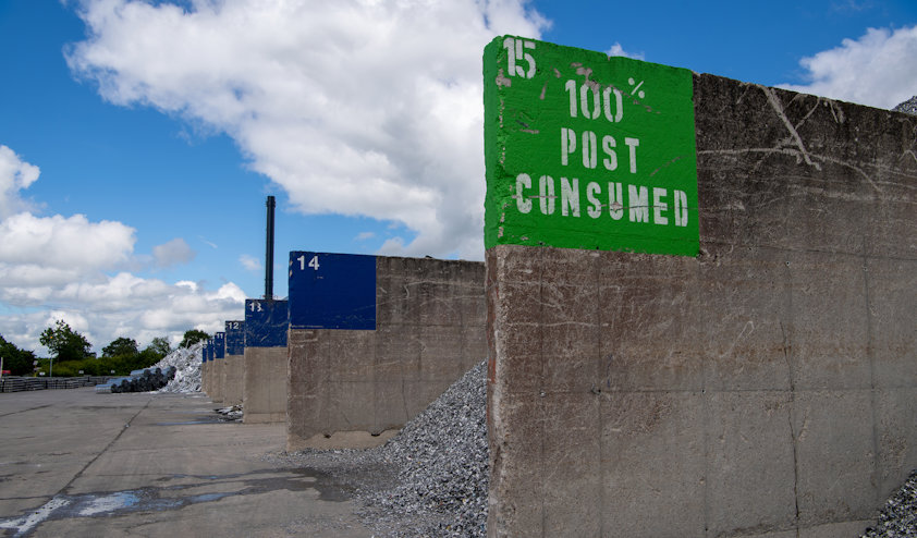 Post-consumer aluminium scrap