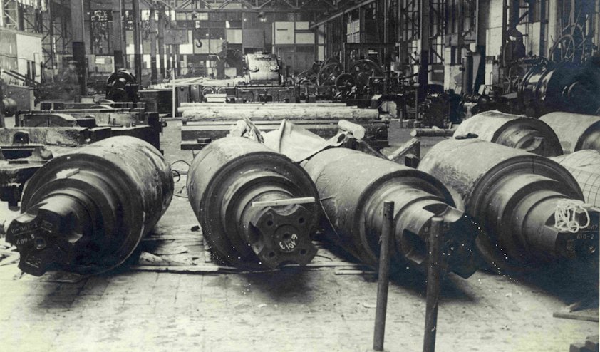 large machinery lying on the ground large machinery lying on the ground